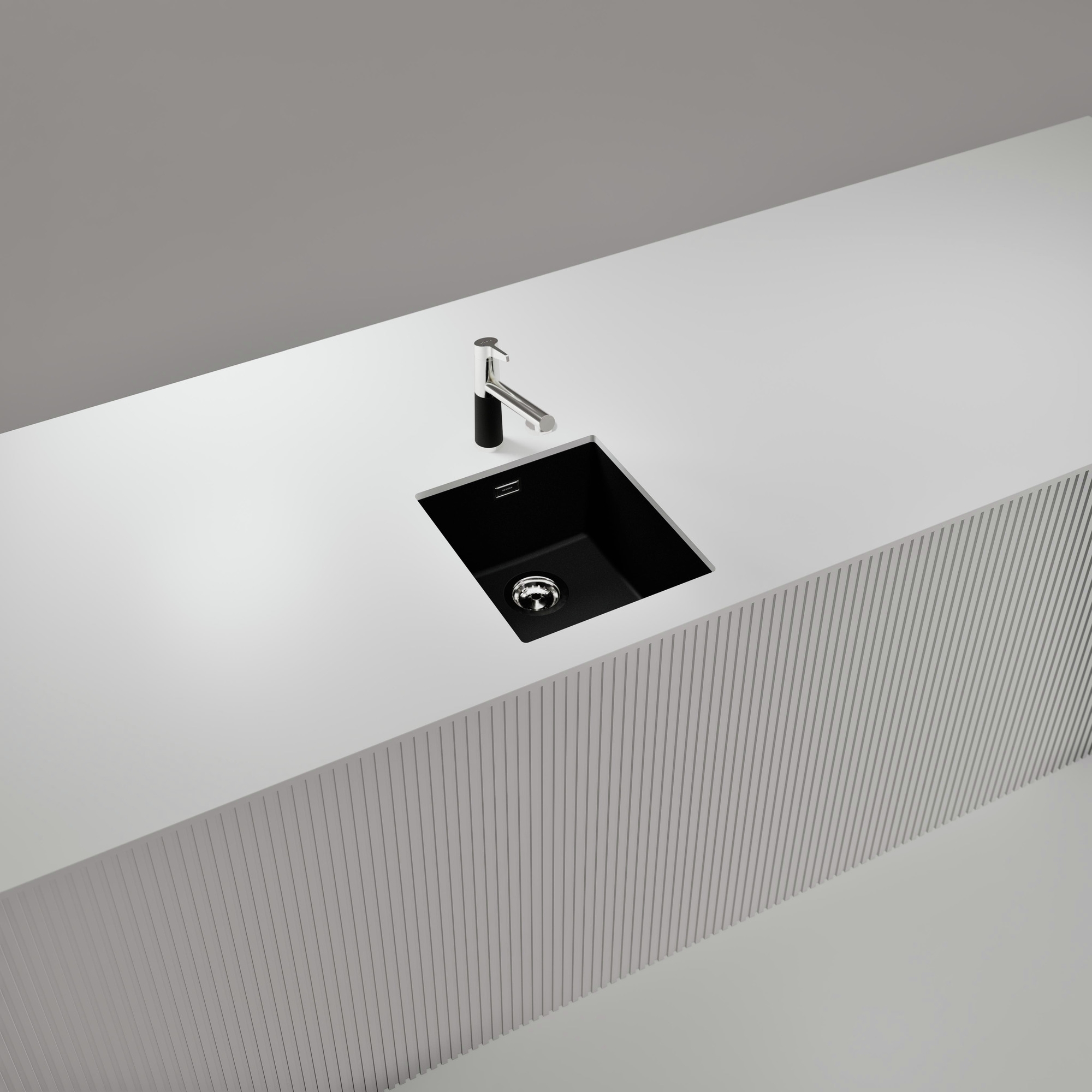 Dřez FORMHAUS D-100LS NERO